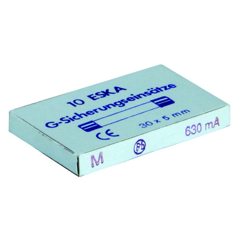 Предпазител 5х30, 0,63 А