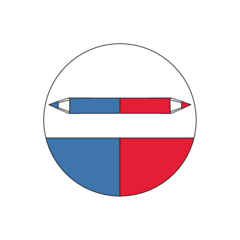 Комбиниран молив 17 см.